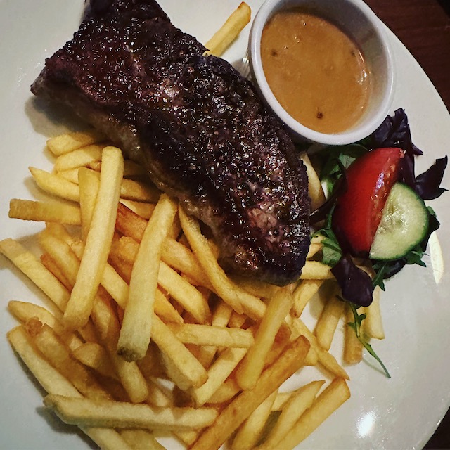 Sirloin Steak and Fries